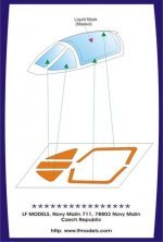 1/48 Canopy mask G.91/R Gina