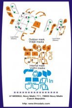 1/72 Canopy mask Hiller UH-12B / OH-23B Raven