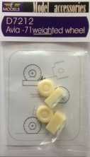 1/72 Avia B-71 weighted wheels