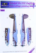 1/32 Mask He 111Z Zwilling Camouflage painting
