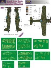 1/32 Mask Macchi C.200 Saetta Poached eggs pattern