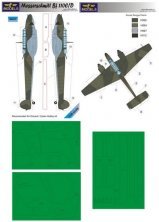 1/48 Mask Messerschmitt Bf 110C/D (EDU/CYBERH.)