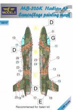1/48 Mask MB-326K Impala Italian AF Camo Painting