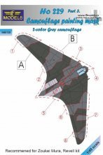 1/32 Mask Ho 229 2-color green camouflage pattern