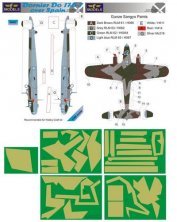 1/48 Mask Dornier Do 17E-1 over Spain (HOBBYCR)