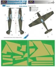 1/48 Mask Messerschmitt Bf 109E Early Pt I (for Eduard, Tamiya,