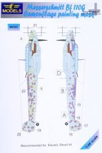 1/48 Mask Bf 110G Camouflage painting