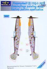 1/48 Mask Bf 110G-6 Camouflage painting