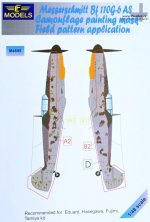 1/48 Mask Bf 110G-6 AS Camouflage painting
