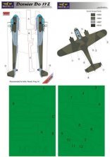 1/72 Masks for Dornier Do 17Z (for Airfix, Revell and Frog)