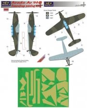 1/72 Mask for Arado Ar 96B (for Special Hobby and KP Model)