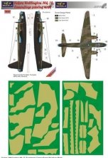 1/72 Masks for Vickers Wellington Mk.IC (for Italeri, MPM, Airfi