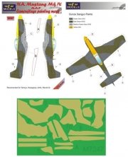 1/72 Masks for North-American Mustang Mk.IV RAF