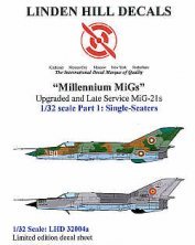 Linden Hill D�cals MiG-21 Monoplaces 1/32