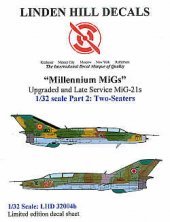 D�cals MiG-21UM Two Seaters 1/32 Linden Hill