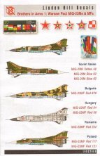 Linden Hill 1/32 MiG-23M et MiG-23MF Flogger B Pacte de Varsovie