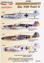 Lifelike 1/48 Messerschmitt Bf-109E-3/E-2 D�cals Pt.6