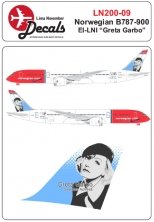 1/200 Norwegian Boeing 787-900 Greta Garbo