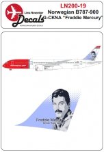 1/200 Norwegian Boeing 787-900 G-CKNA Freddie Mercury
