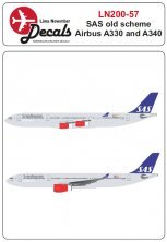 1/200 Sas Airbus A330 and A340 decals