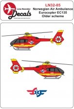 1/32 Norwegian Air Ambulance older scheme Eurocopter EC135