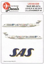 MD-82 SAS Lillehammer 94 Jeux Olympiques 1/144