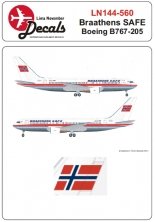 1/144 Braathens SAFE Boeing 767-205