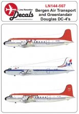 1/144 BAT/GREENLANDAIR Douglas C-54 / DC-4 (for Minicraft) 1/144 BAT/GREENLANDAIR Douglas C-54 / DC-4 (for Minicraft)