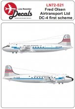 1/72 FRED OLSEN 1 CS Douglas DC-4 (for Mach 2 and Revell)
