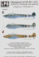 1/48 Bf 110C  Stb II/ZG2, 3/ZG26, 7/ZG26