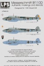 1/48 Bf 110C  Gruppenstab Erprobungsgruppe 210, ZG26, 8/NJG4