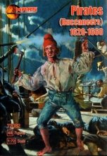 1/72 Buccaneer (Pirates) 1620-1670