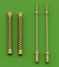 1/48 Italian MG Breda SAFAT 12,7mm barrels (2pcs)