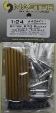1/24 British 3in Rocket RP-3 with 60LB SAP heads (8pcs)