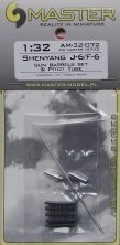 1/32 Shenyang J-6/F-6  gun barrels set, & Pitot Tube