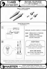 Master 1/48 Spitfire Mk.IXe/XVIe Hispano 20mm