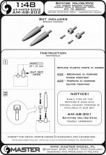 Master 1/48 Spitfire Mk.IXe/XVIe Sp�te Hispano 20mm