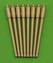 1/700 France 380 mm Mod.1935 barrels w/o blastbags