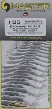 1/35 Browning M1919 barrels  cylindr. shape (2x)