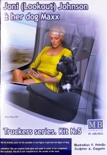 1/24 Joni Johnson & her dog Maxx Trucker series