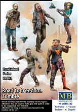 1/35 Zombies Road to Freedom 5 figure