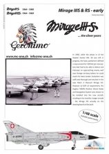 1/48 Dassault Mirage IIIS & IIIRS early