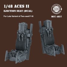 1/48 Aces II Ejection Seats for F-16 Two-seat Variant Late