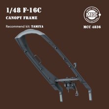 1/48 Canopy frame of single seat F-16 Tamiya