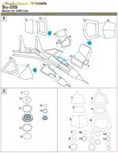 1/48 Sukhoi Su-35S Masks