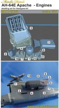 1/48 Boeing/Hughes AH-64 E Apache engines