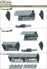 1/48 Rockwell B-1B Lancer front bomb bays