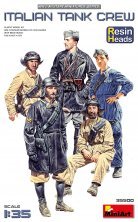 1/35 Italian Tank Crew, Resin Heads 5 figure