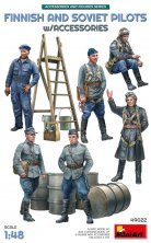 1/48 Finnish and Soviet Pilots with Accessories