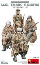 1/35 U.S. Tank Riders, Winter 1944-45 4 figure